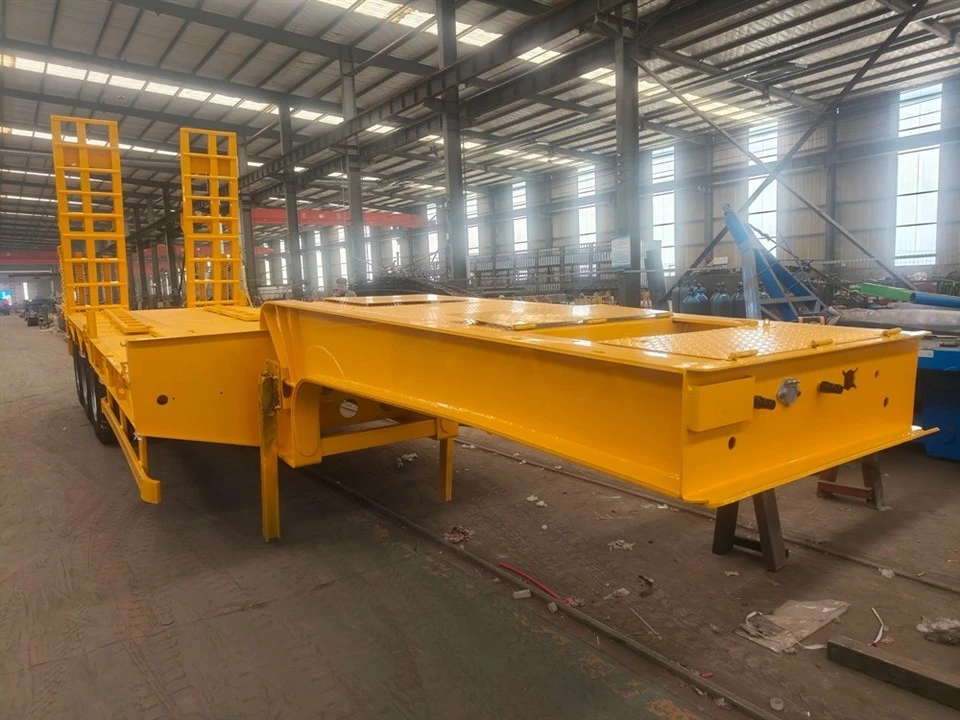 Gooseneck Low-bed Semi-trailer suppliers